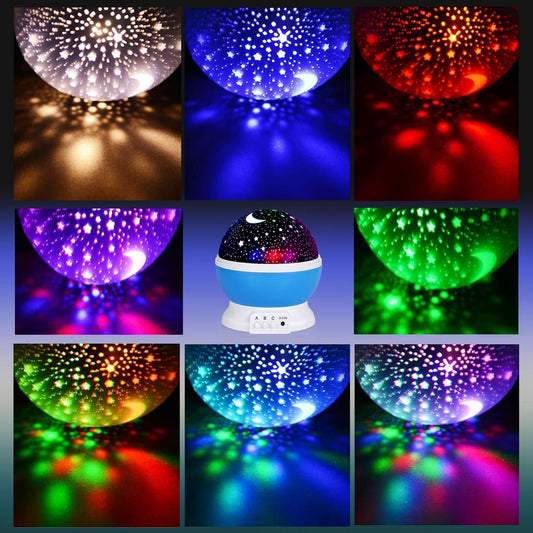 Star & Moon Night Light