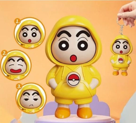 Shinchan MoodFlip Expressions Keychain