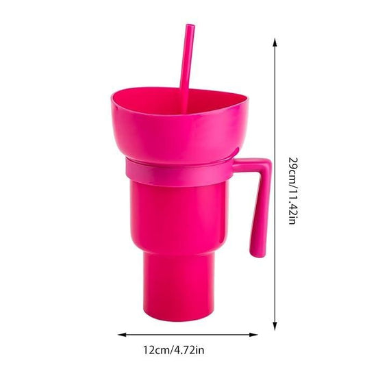 SipNScoop 2‑in‑1 Pro Cup (900 ml)