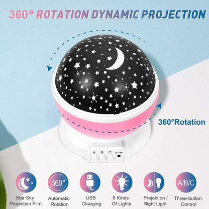 Star & Moon Night Light
