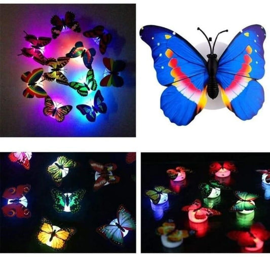 3D LED Butterfly Trio (Pack of 3)