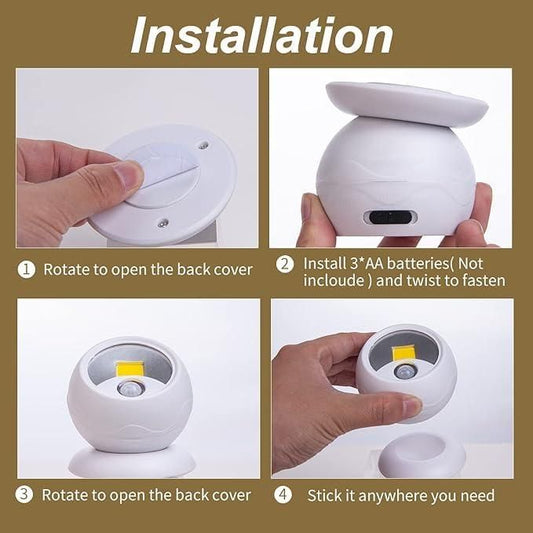 LumiSense COB Motion Sensor Light