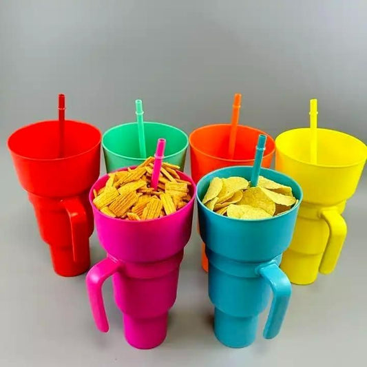 SipNScoop 2‑in‑1 Pro Cup (900 ml)