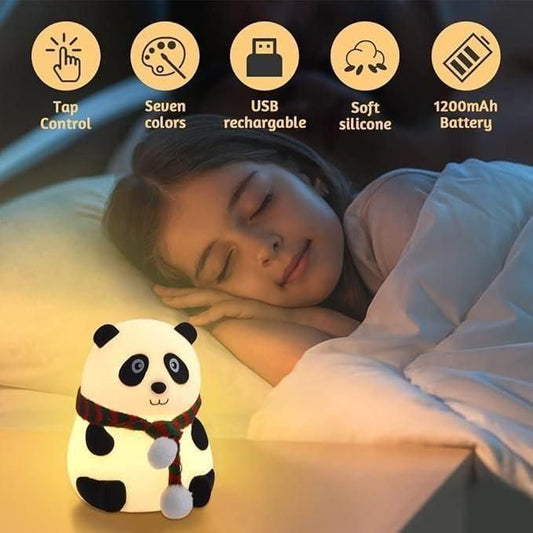 PandaGlow Touch Night Lamp