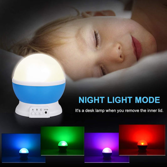 Star & Moon Night Light