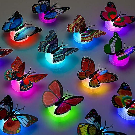 3D LED Butterfly Trio (Pack of 3)