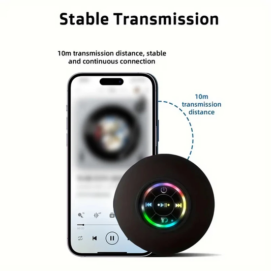 AquaBeat | Waterproof Bluetooth Speaker with Suction Cup